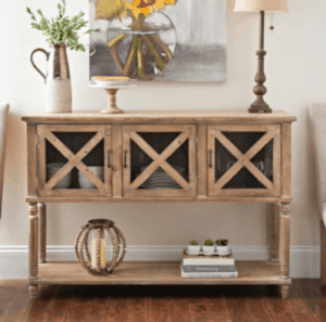 nch - Farmhouse Entryway - Farmhouse Nightstand - Rustic Nightstand - Entryway Table