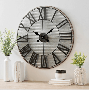 metal clock