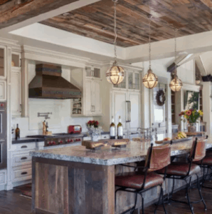 Farmhouse Kitchen - Farmhouse Sink - White Kitchen - Neutral Home - Neutral Kitchen - Rustic Kitchen