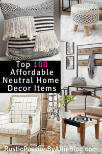 The best affordable Farmhouse Home Decor that will create your dream home. You will get inspired by this collection of gorgeous Joanna Gaines look a like home decor and farmhouse furniture.