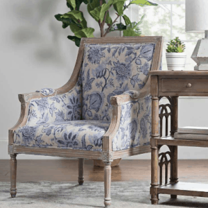 I absolutely love wingback, armchairs and accent chairs that make a statement for the entire room. This post is the best Joanna Gaines inspired french country and modern farmhouse accent chairs. You will love these fixer upper lookalike neutral chairs.