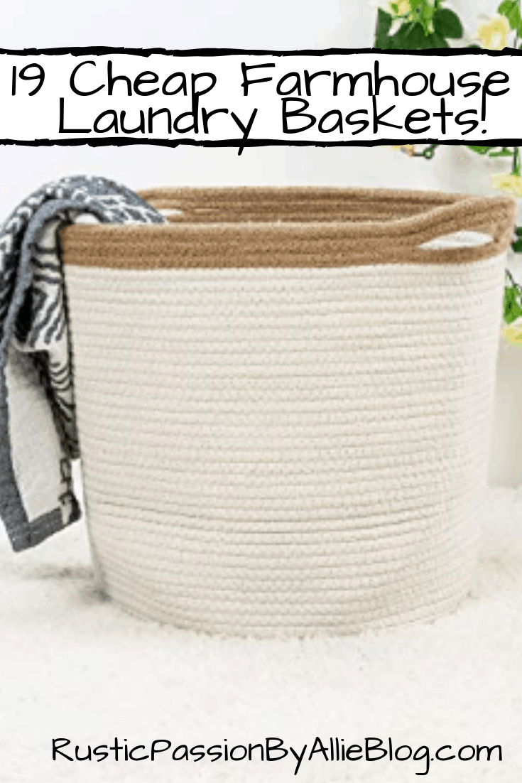 How to Turn An Ugly Laundry Basket Into Chic Storage - DIY Home