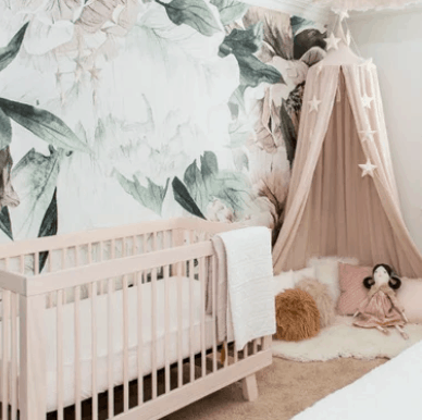 infant girl bedroom ideas