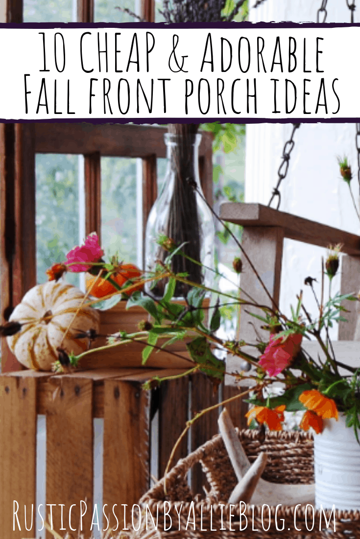 10 Stunning Ideas For Fall Decorations For The Porch.