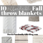 10 affordable fall throw blankets